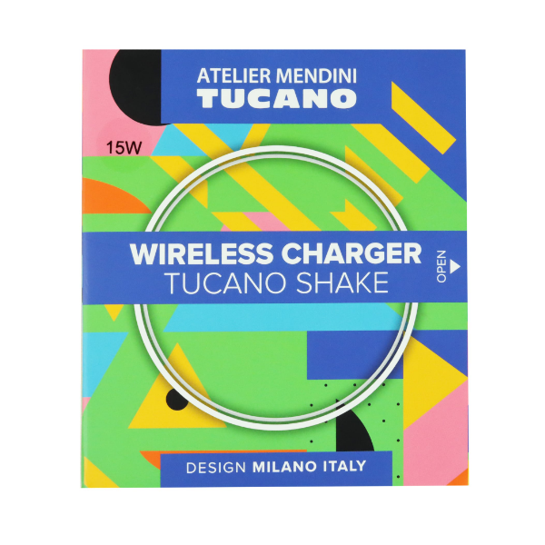 Tucano Shake Wireless Charger Colorful – Blue