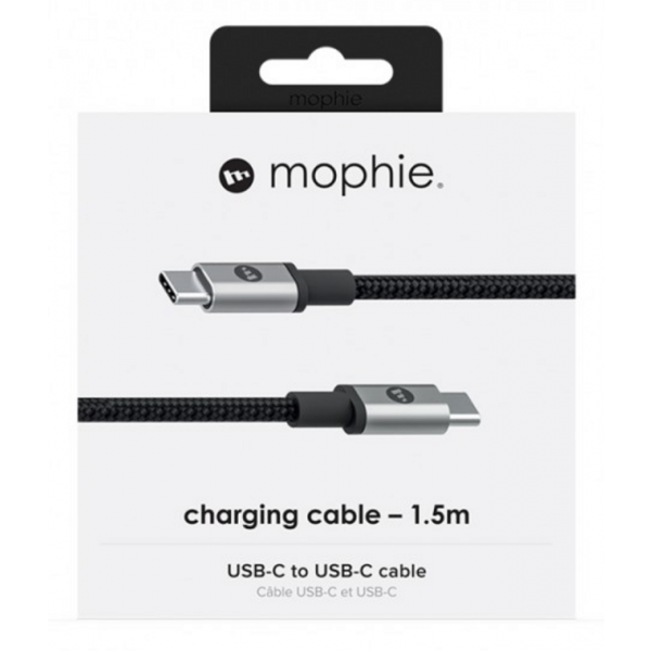 Cable USB-C to USB-C (3.1) mophie 1.5M Black - 409903204