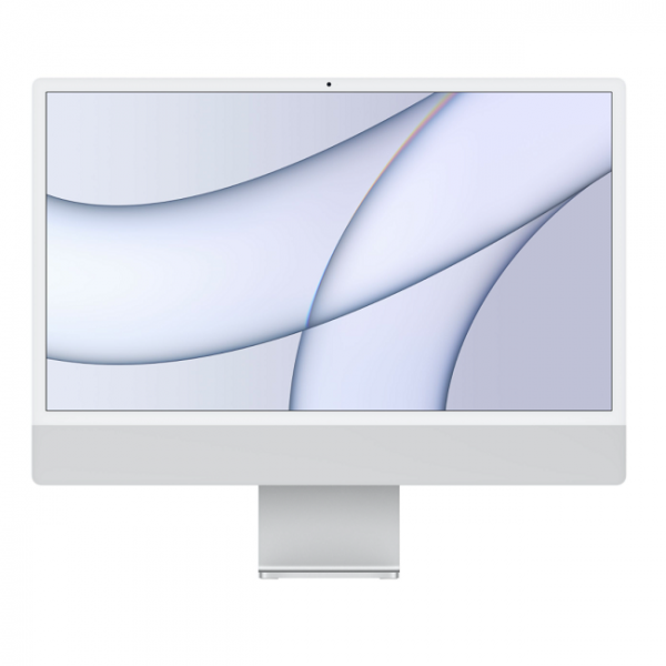 24-inch iMac with Retina 4.5K display: Apple M1 chip with 8‑core CPU and 7‑core GPU, 256GB-Silver