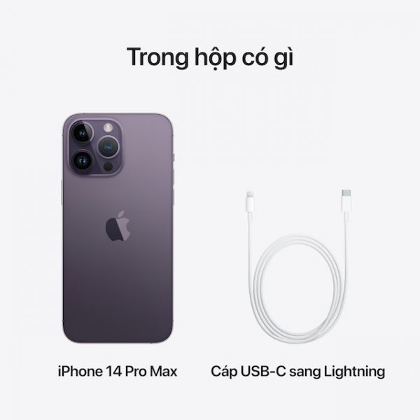 iPhone 14 Pro Max Cáp Lightning Type C