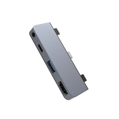 Cổng chuyển chuyên dụng Hyperdrive iPad 4 in 1 USB-C Hub Silver (HD319E-S)