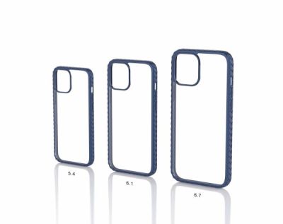 Ốp lưng Mipow Anti Scratches Hybrid Case for iPhone 12 Mini 5.4" Blue (PS08)
