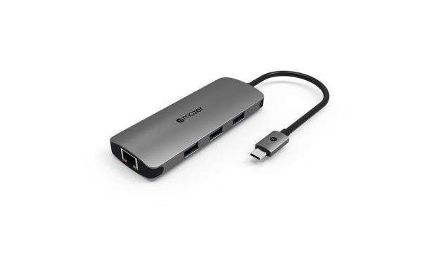 Mazer USB-C to USB3.0X3+Gigabyte Lan Adapter