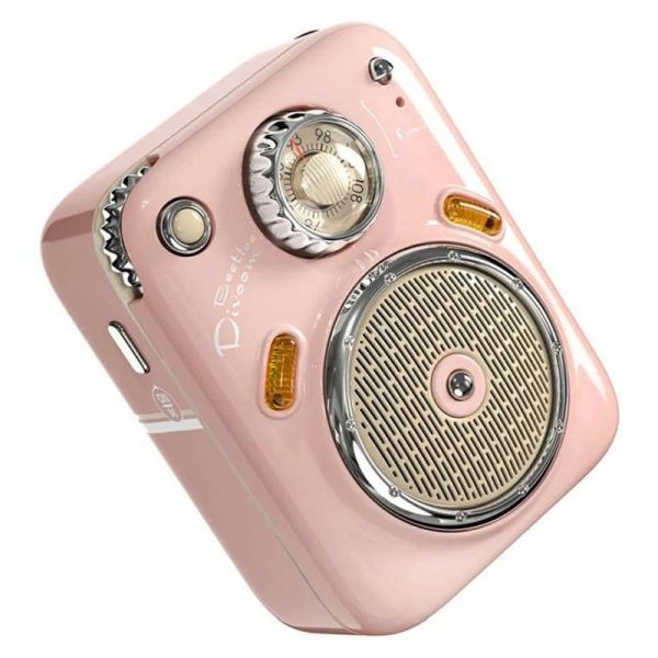Loa Bluetooth Divoom - Beetles FM Pink