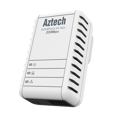 Aztech HomePlug AV 200Mbps Ethernet Adapter HL113E