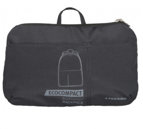 Tucano Ecocompact Foldable Backpack Black