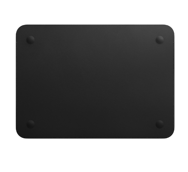 Leather Sleeve for 12-inch MacBook – Black
