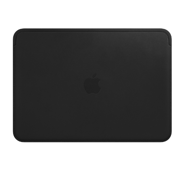 Leather Sleeve for 12-inch MacBook – Black