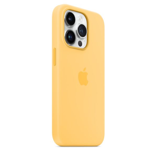 iPhone 14 Pro Silicone Case with MagSafe - Sunglow